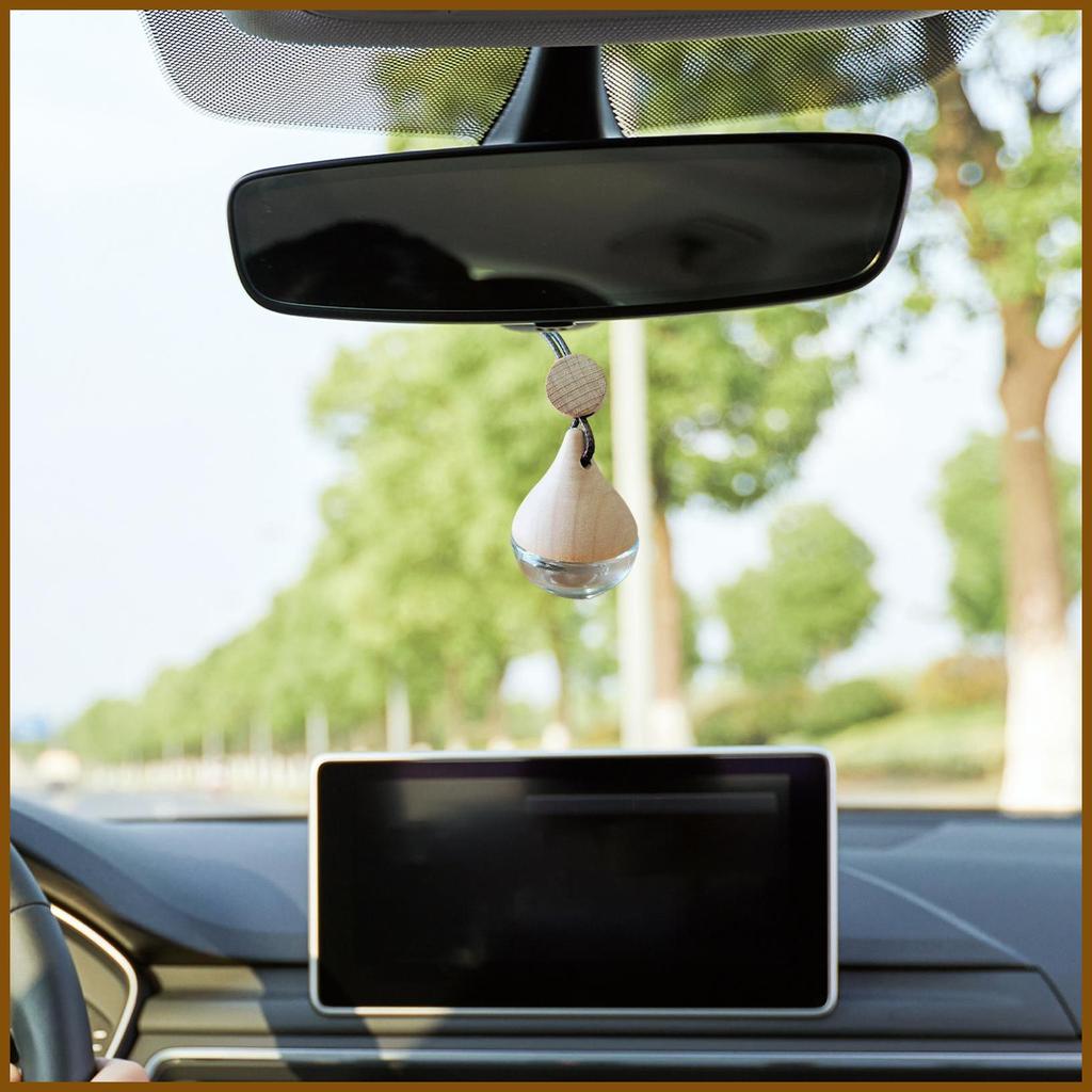 Car Diffuser 5ml Car Air Freshener Water Drop Shape Compact Refresher สําหรับ Auto Outdoor Family ใช