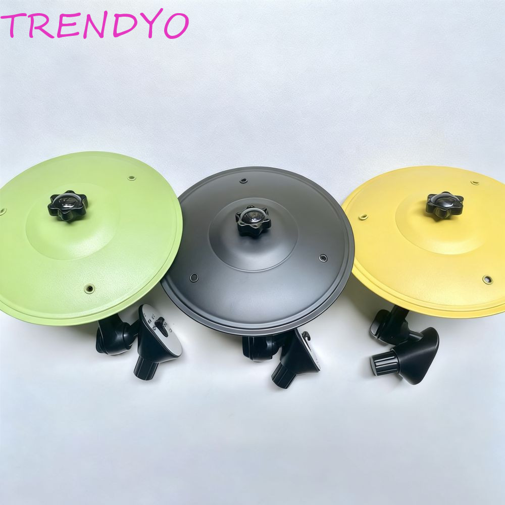 TRENDYO Mini Drum Cymbals, Rhythm Tapping Creative Design Car Air Vent Drum, Creative Clip-Type Coll