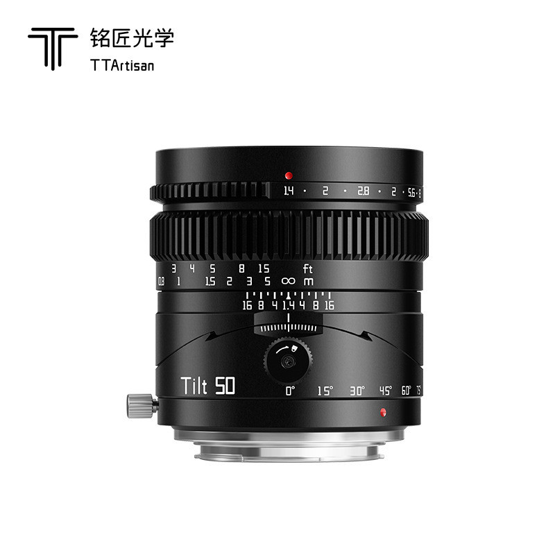 TTArtisan Mingjiang Optical 50mm f1.4 เลนส์เพลาเลื่อนแบบเต็มกรอบ A7R3 M3 Panasonic S5 FP Micro Singl
