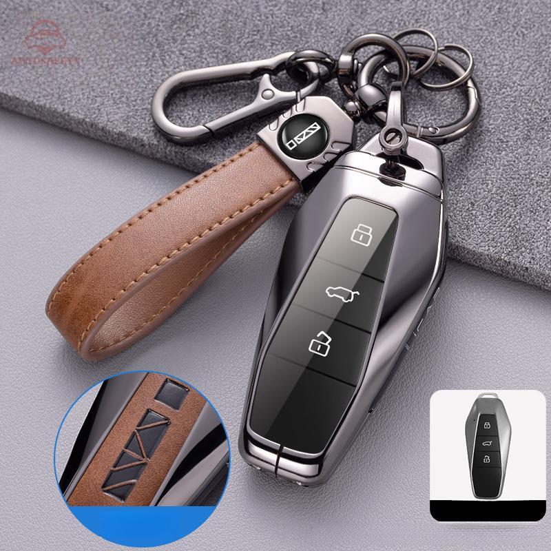 ฝาครอบกุญแจรีโมทสําหรับ Chery JAECOO 6 EV Chery ICAR03 J6 iCAR03t, รถสมาร์ท Key ผู้ถือสังกะสีคีย์ป้อ