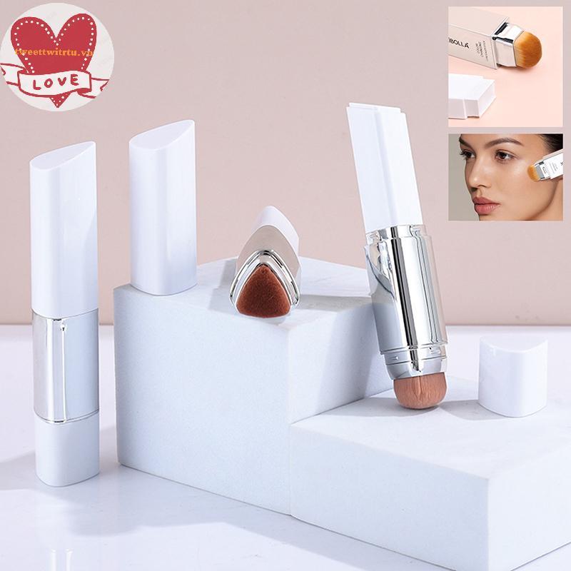 TRWITU 2IN1 Foundation Stick Empty Ointment Tube Brightens คอนซีลเลอร์ Stick ทําซ้ําบรรจุคอนเทนเนอร์