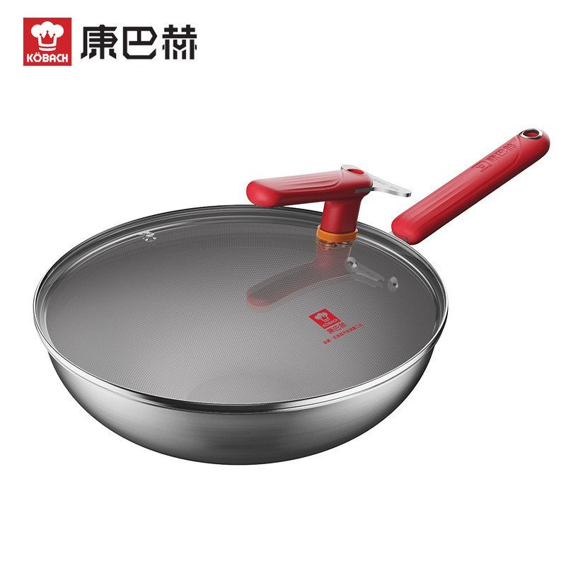 Combach Titanium Shield กระทะไม่ติดไม่เคลือบ รุ่นที่สอง KGT-C30E, KGT-C32E NATK