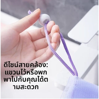Foaming Net กระเป๋าใส่สบู่แบบหนา ตาข่ายสบู่ ตาข่ายโฟม เหมาะสําหรับทําความสะอาดผิวหน้า อาบน้ํา ซักผ้า ซักมือ
