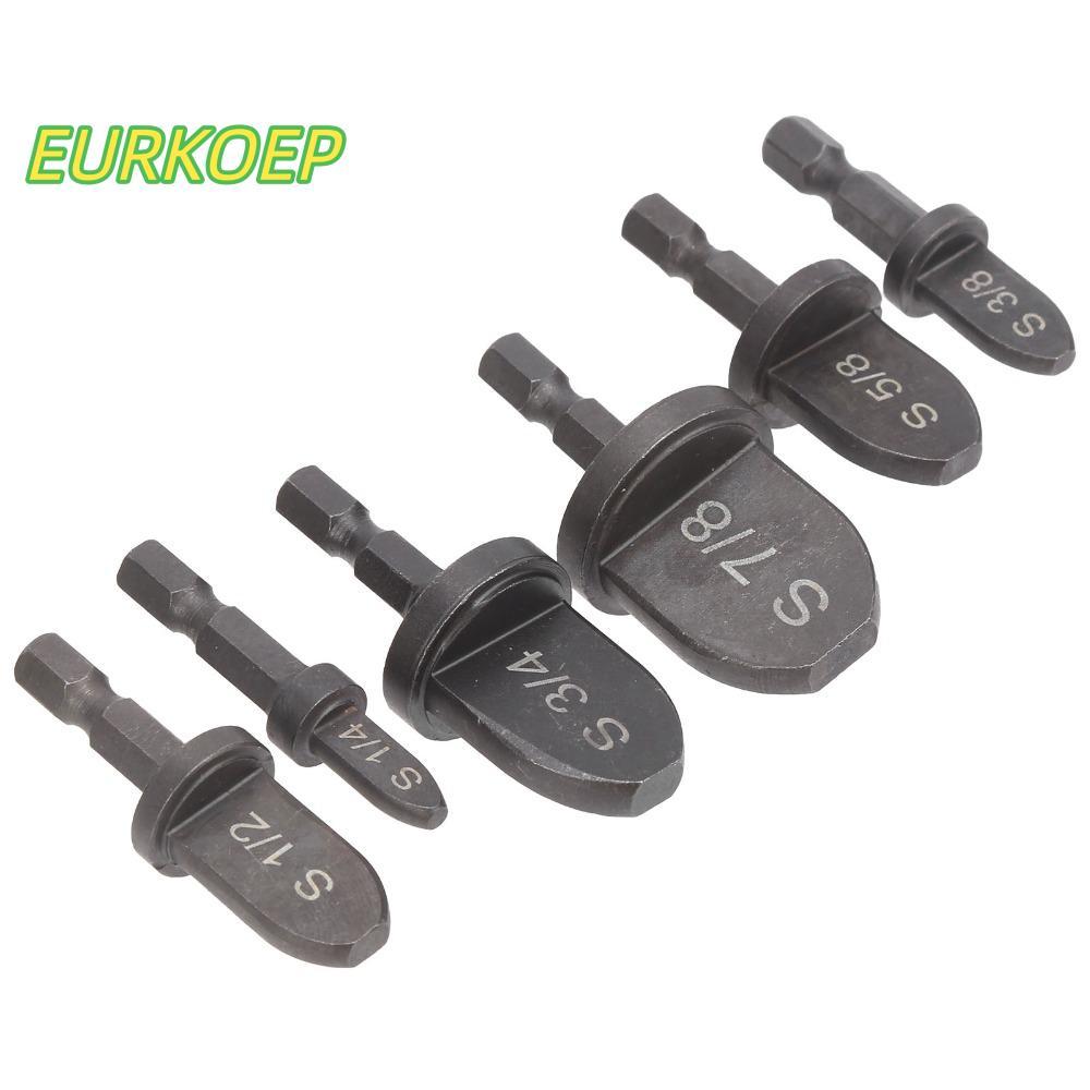 MAILE 6 ชิ้น HVAC Swaging เครื่องมือ,แบริ่งวัสดุเหล็ก 1/4 "ถึง 7/8 "Bits หลอดทองแดง Expander, ท่อทอง