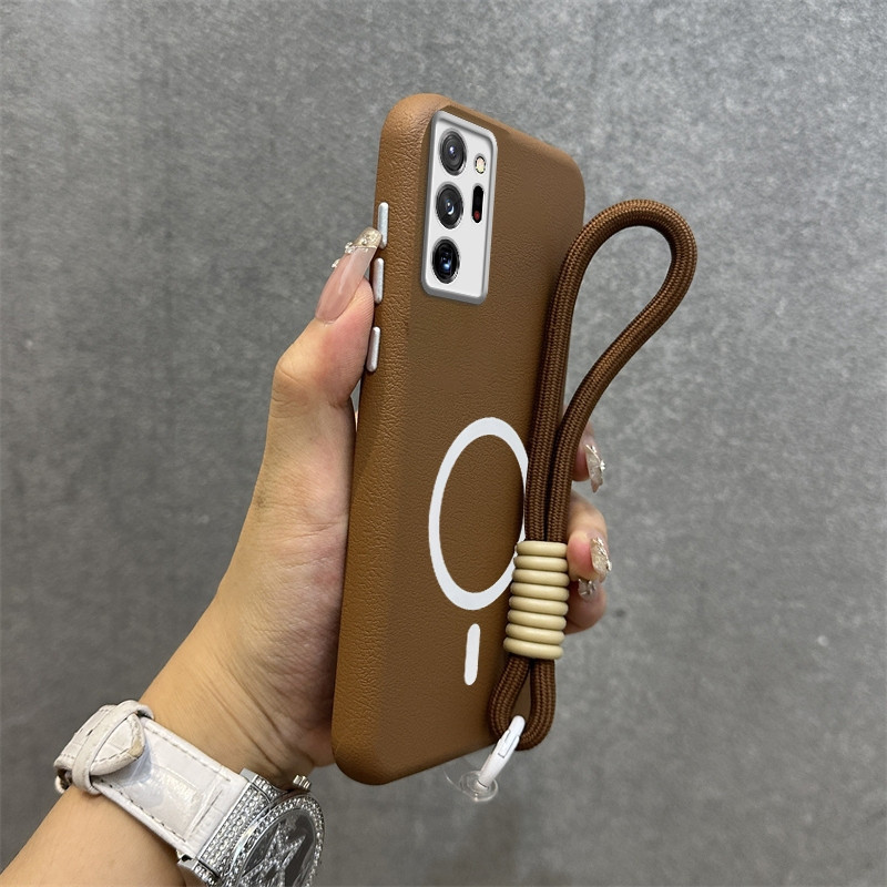 2 in 1 สําหรับ Samsung Note 20 ultra Samsung Note 20 ไร้สายแม่เหล็กซิลิโคนสไตล์ใหม่รูปแบบหนังเคสโทรศัพท์เลนส์ป้องกันกันกระแทกกันกระแทก Soft Case SJSJC