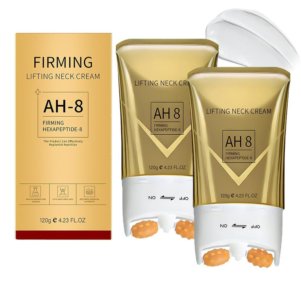 พาวเดอร์ครีม AH-8 ปรับสภาพผิวคอ กระชับและชุ่มชื้น พร้อมฟื้นฟูผิว (เซต 2 ชิ้น)