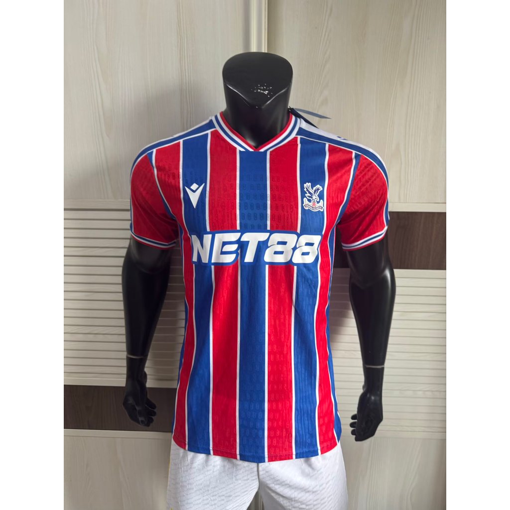 เสื้อทีม Crystal Palace Home Player Edition ปี 2025-26 แบบแขนสั้น