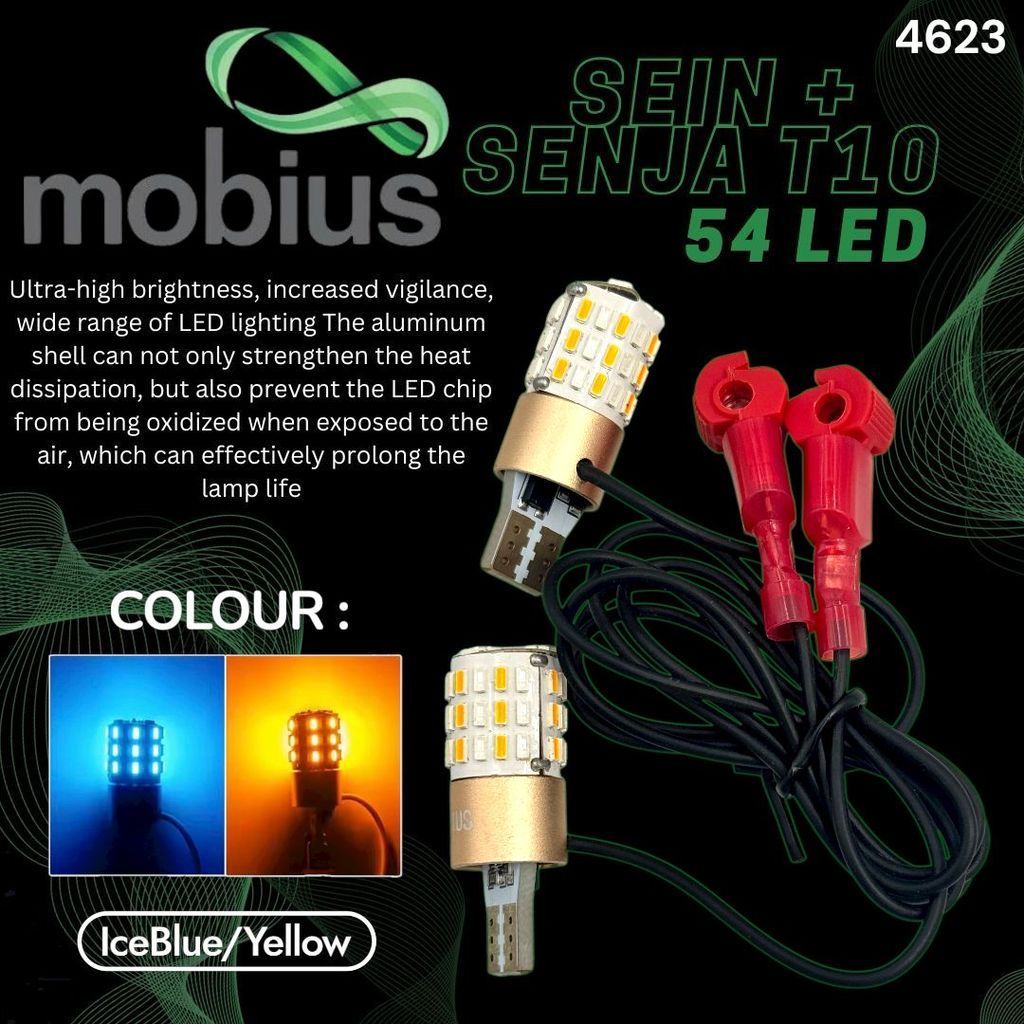 MATA BM MOBIUS 54-Eye T10 ไฟเลี้ยวสีคู่