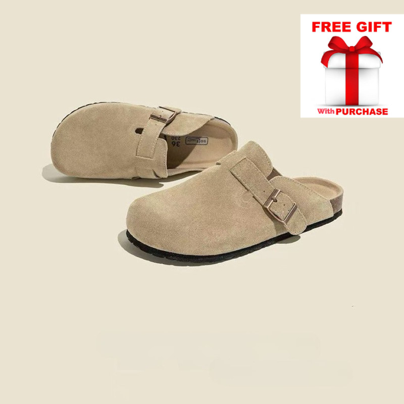 Berkin สไตล์ครึ่งปกใบบนรองเท้าลําลองอัจฉริยะ时尚平底鞋