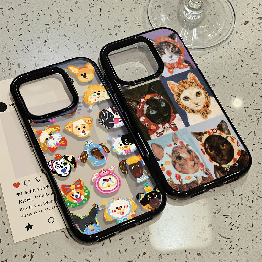 เคสโทรศัพท์ for iPhone 13 11 15 16 Pro Max Case iPhone 11 12 14 17 Pro Max 13 15 Pro 17 Air Acrylic 2 in 1 อะคริลิค – โปรปัง