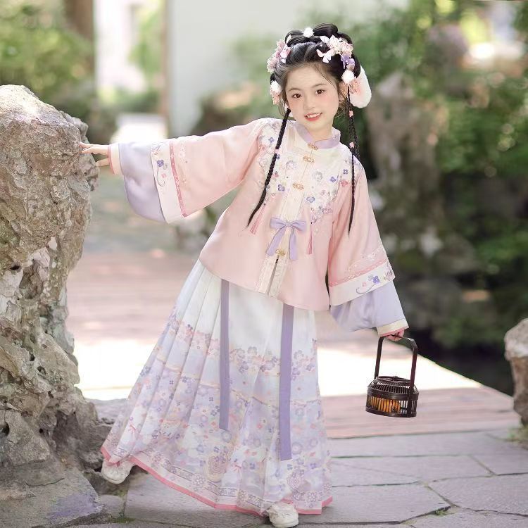 ระบบหมิงเสื้อผ้าปีใหม่สไตล์จีนเจ้าหญิง2025ฤดูใบไม้ผลิฤดูใบไม้ร่วงรสสูทสไตล์โบราณซูเปอร์นางฟ้าสไตล์ให
