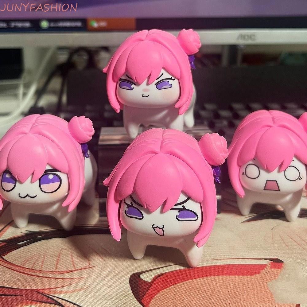 JUNYFASHION Nikke Doro Doll, ตกแต่งน่ารักหลายแสดงออกเทพธิดาแห่งชัยชนะรูป, วันเกิด 7 ซม.ตุ๊กตา PVC Ka