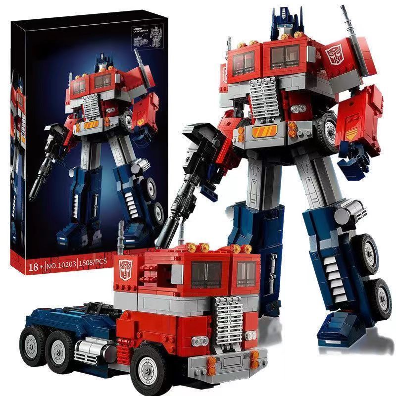 เข้ากันได้กับของขวัญวันเกิด Lego Transformers Transformers เข้ากันได้กับ Lego Transformers Optimus P