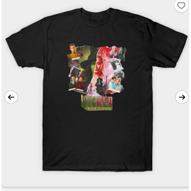 เสื้อยืดแขนสั้นคอกลมผ้าฝ้าย 100% สําหรับผู้ชายพร้อมพิมพ์ภาพยนตร์ Fiyero Musical