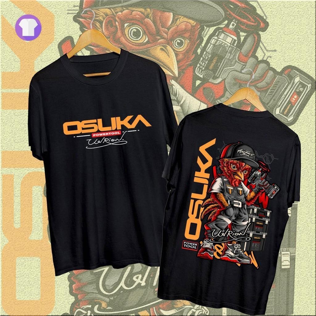 ขายร้อน เสื้อ OSUKA X Apichart Farm ลายช่างกลไก่ฟาร์ม คอกลมแขนสั้น วัสดุผ้าฝ้ายพรีเมียม ใส่ทำงานหรือเที่ยวก็ได้