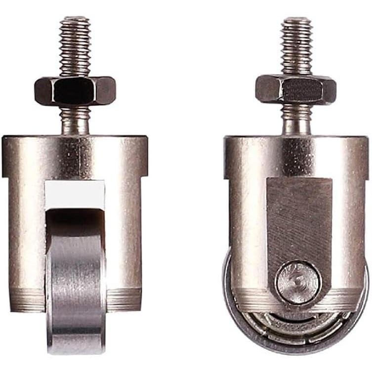 NUEAYMS Roller Contact Point สําหรับ Dial Gauge 10 มม.เส้นผ่านศูนย์กลางล้อ M2.5 ด้าย Dial Gauge อุปก