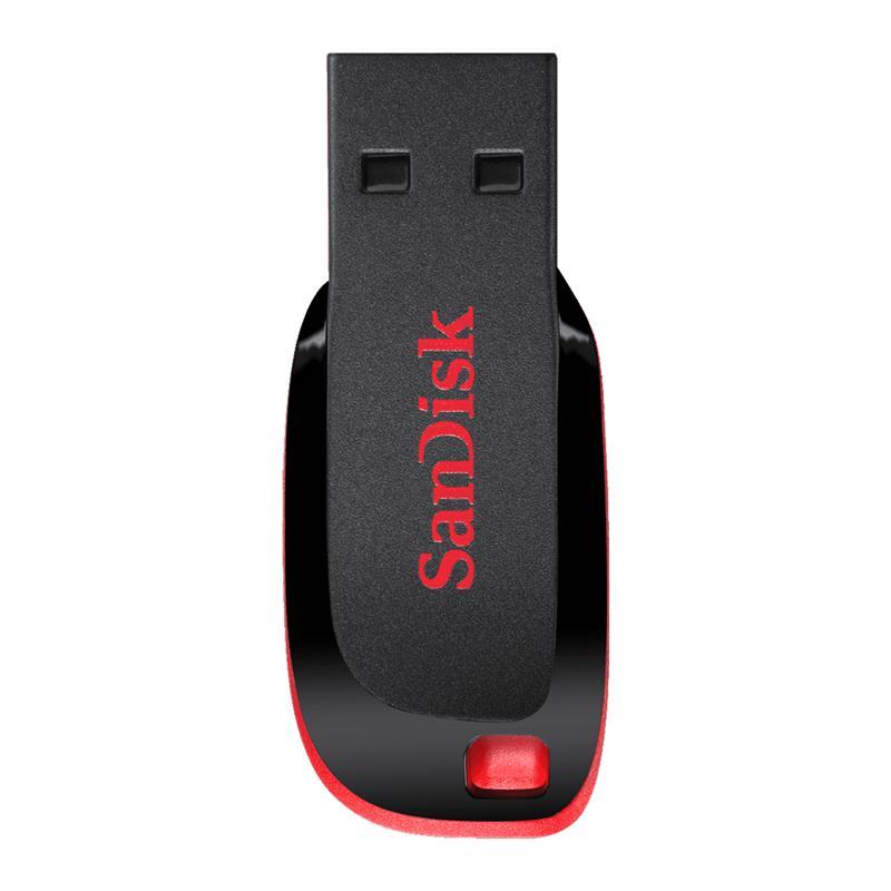 SANDISK แฟลชไดรฟ์ CRUZER BLADE รุ่น SDCZ50 ความจุ 32GB สีดำ