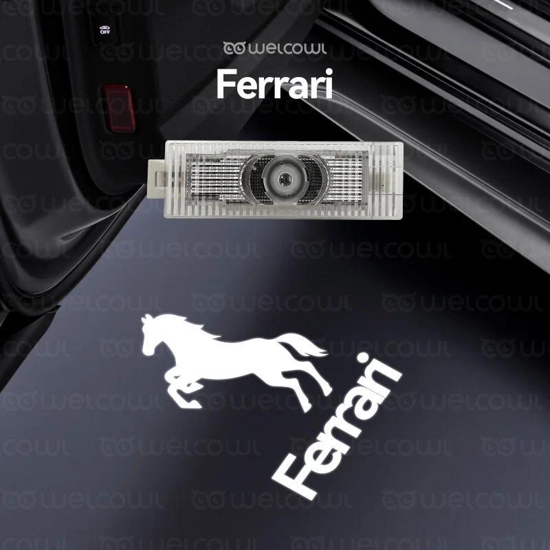 ไฟต้อนรับสําหรับ Ferrari 458 488 599 FF California T Portofino GTC4Lusso 812 Superfast HD led โคมไฟป