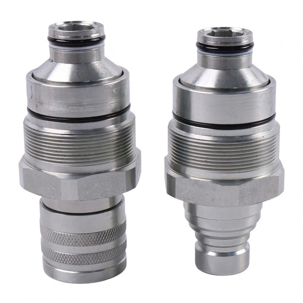 Flat Face Coupler Kit ใช้งานร่วมกับสําหรับ Bobcat 319E 323E 325G 329E 331G รุ่น