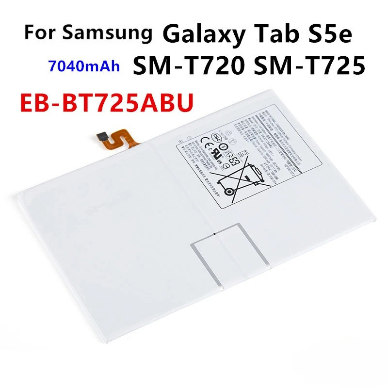 Brand New EB-BT725ABU 7040mAh Replacement Tablet Battery For Samsung Galaxy Tab S5e T725C T720 SM-T7