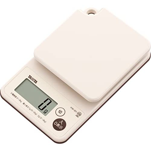 Tanita Cooking Scale, Kitchen Scale, 3kg Capacity, 1g Increments, Waterproof, Washable, Can Be Fully