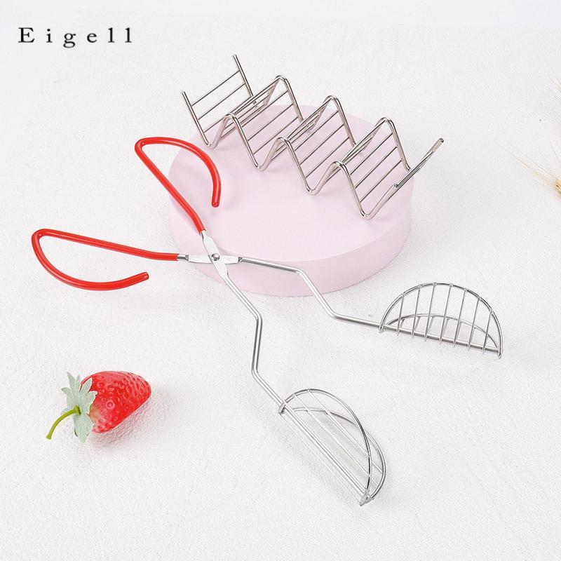 [eigell] Kitchen Taco Shell Tong Taco Maker กดสําหรับเปลือก Tortilla ในครัวเรือน