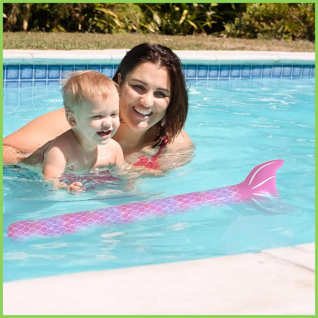Blow Up Pool Noodles for Travel การ์ตูน PVC Pool Noodle Float Water เกมของเล่น Inflatable Buoyath