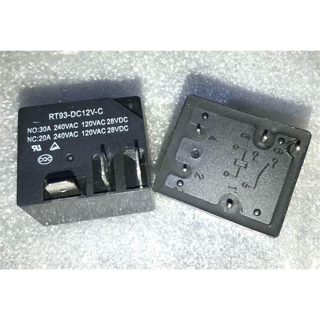 RT93-DC12V-C (T91-1C-12V-30A) รีเลย์ 5 พิน 1 ชิ้น