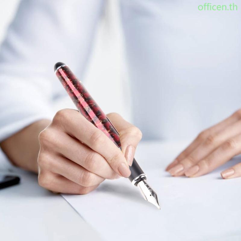 Cen JINHAO x750 Lava Red Medium Nib Fountain Pen