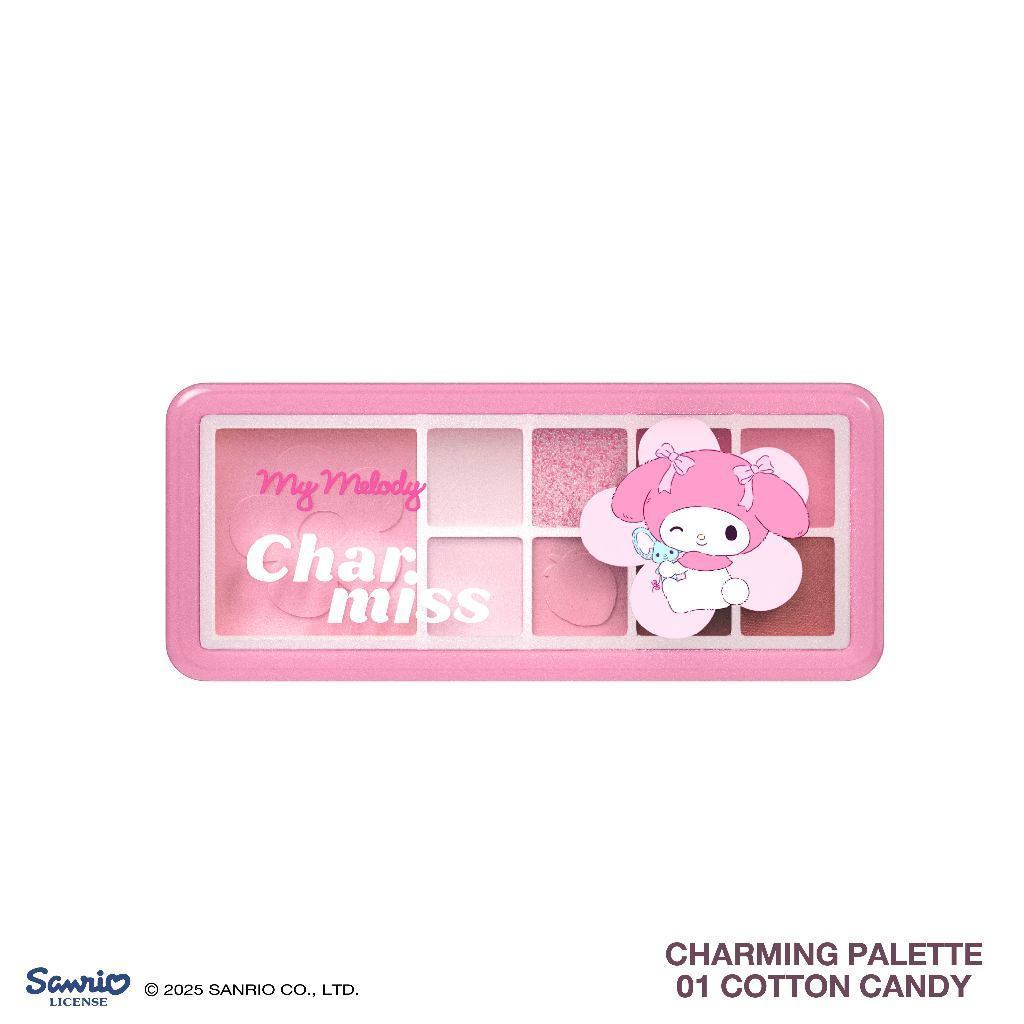 CHARMISS باليت عيون وخدود Blooming Heart ‏14.8 غ — صورة 3