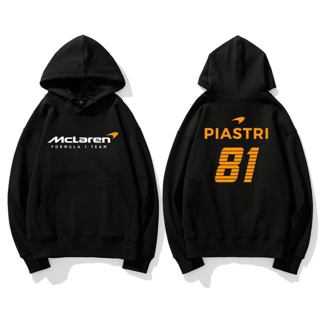 Oscar Piestri 81 McLaren Hoodie Jacket - Mens and Womens Custom Plain DistroS-5XL