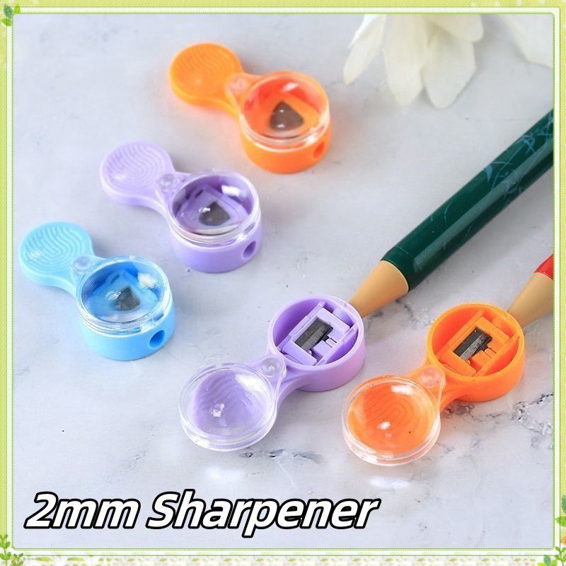 ✨✨youngtime เครื่องเหลาดินสอขนาดเล็ก ไส้ดินสอยาว 2 มม. แกนกลางสำหรับวาดภาพศิลปะ เครื่องเหลาพกพาสำหรับวาดภาพ แหล่งรวม youngtime✨✨