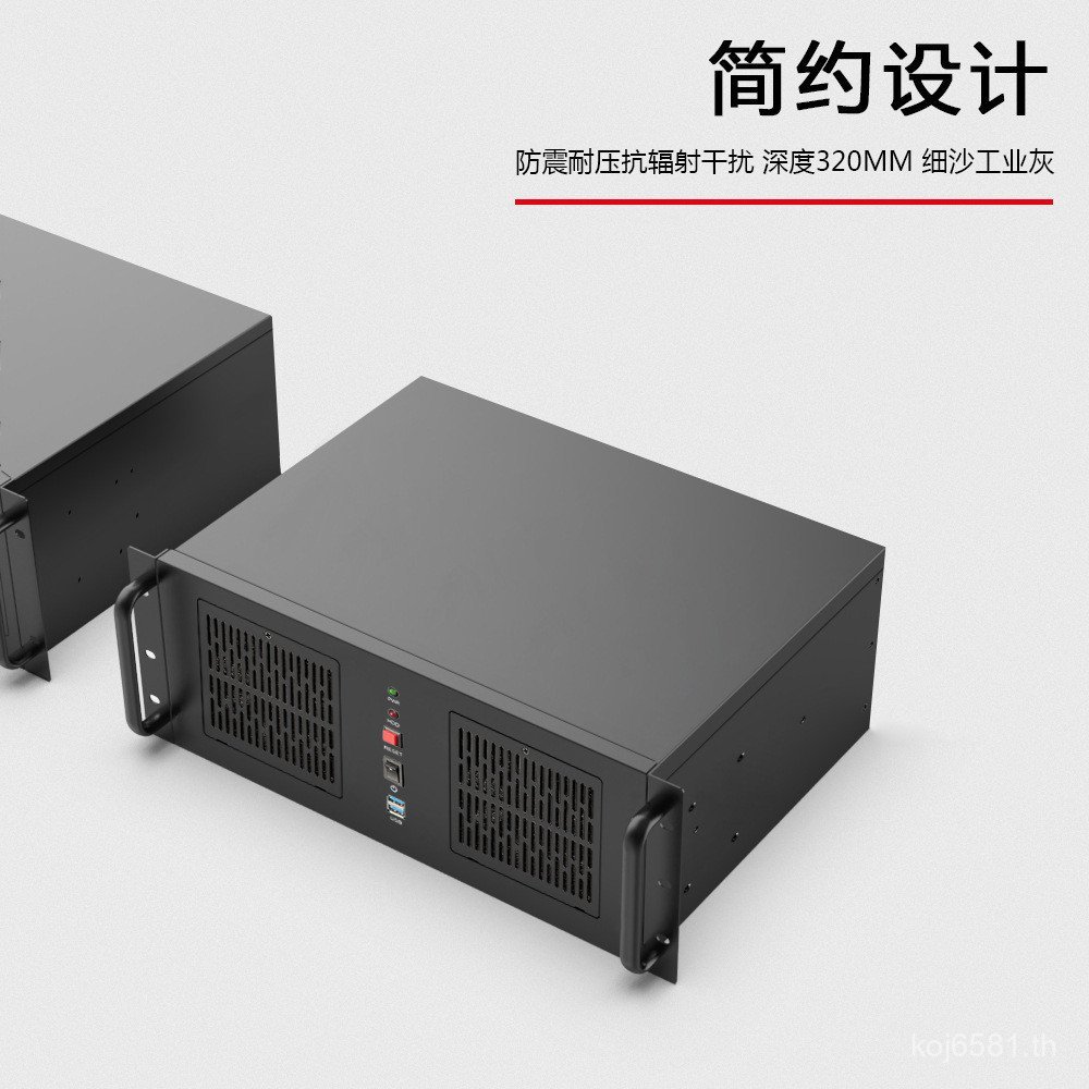 หน่วยความจํา Full High Heat Slot 4U Anti-Static Board Non-nas Server Multi-Hard Disk Ready Stock Cha