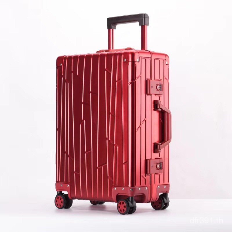 Boarding Case Universal Wheel High-Grade Magnesium Alloy Trolley Case 24 Aluminium Business/Pure Met