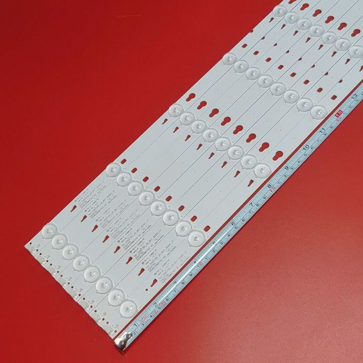 แสงไฟทีวี TCL ใหม่ 55นิ้ว สำหรับ B55A758U รุ่น55HR330M07A2/LVU550CSOT 57ซม. 7หลอด 6V ชุดเต็ม มั่นใจค