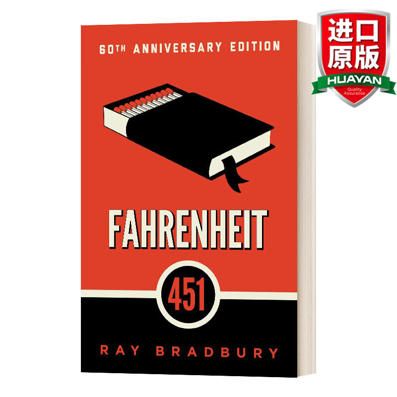 นวนิยายภาษาอังกฤษ Fahrenheit 451 Fahrenheit 451 องศาหนังสือภาษาอังกฤษนําเข้า K02O