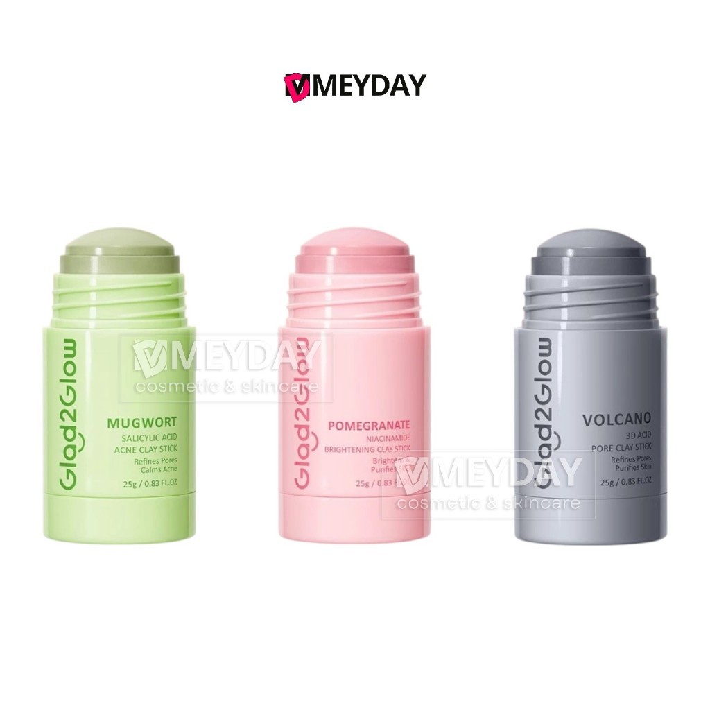 GLAD2GLOW Clay Stick แกลดทูโกลว์ เคลย์ สติก 25g มาร์กหน้า