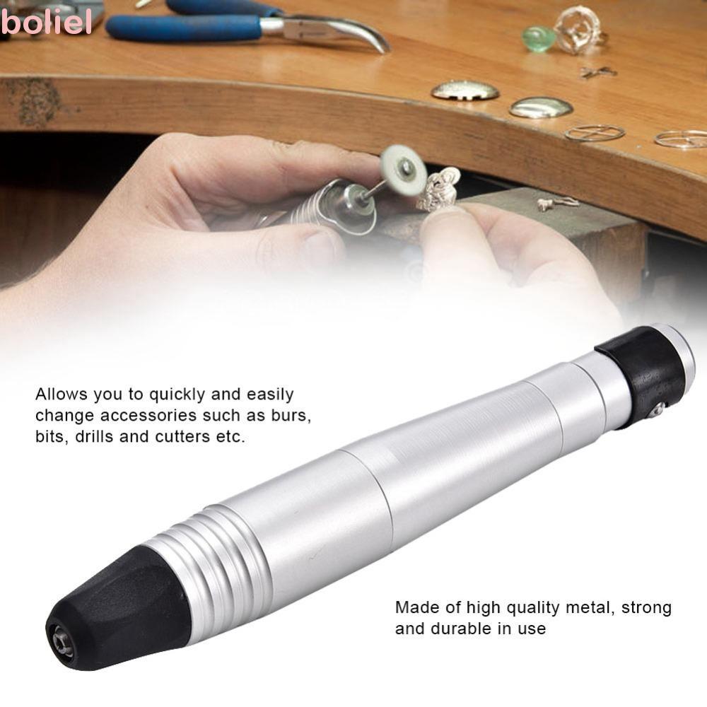 BOLIEL แกะสลัก Handpiece,แบบพกพาเปลี่ยน Quick Chuck เครื่องประดับแกะสลัก Handpiece, Professional Flex Shaft Handle บดทํางาน