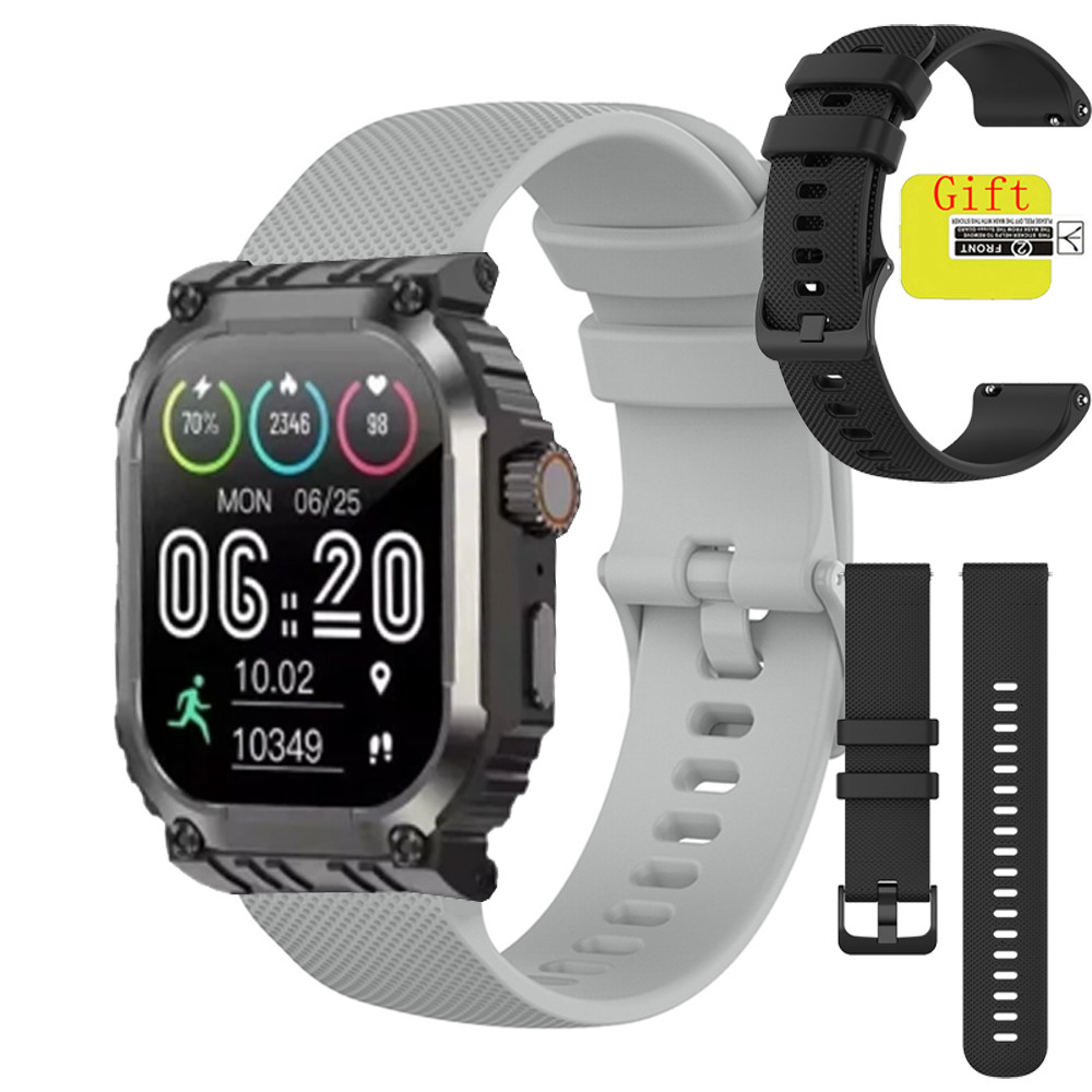 AXON G-Connect สายรัดข้อมือซิลิโคนสําหรับ AXON G-Connect Strap Smartwatch อุปกรณ์เสริมสายรัดทดแทน