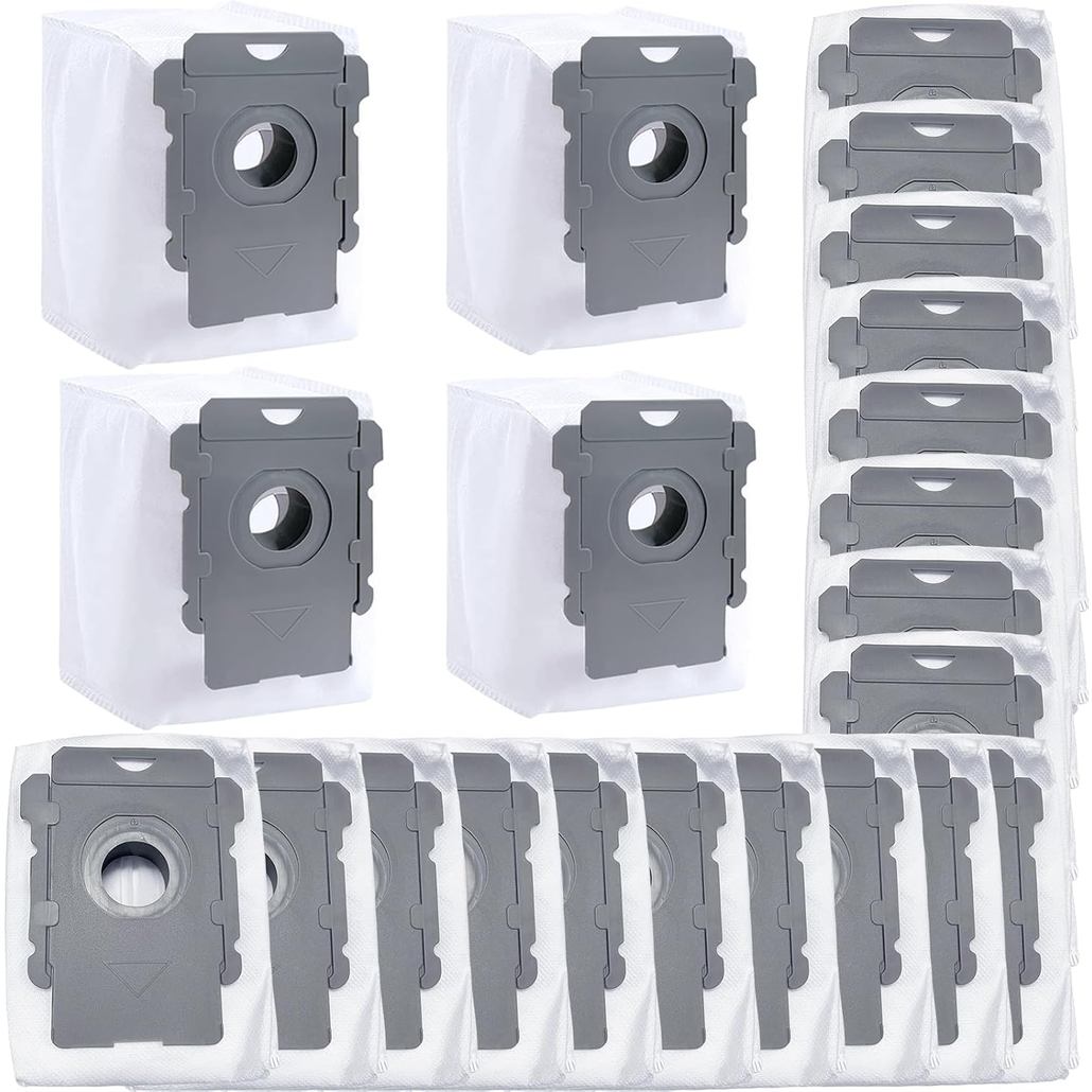ถุงสูญญากาศทดแทน 20 แพ็ค เข้ากันได้กับ iRobot Roomba i& s & j Series, i7, i7+, i8, i8+, i3, i3+, i4,