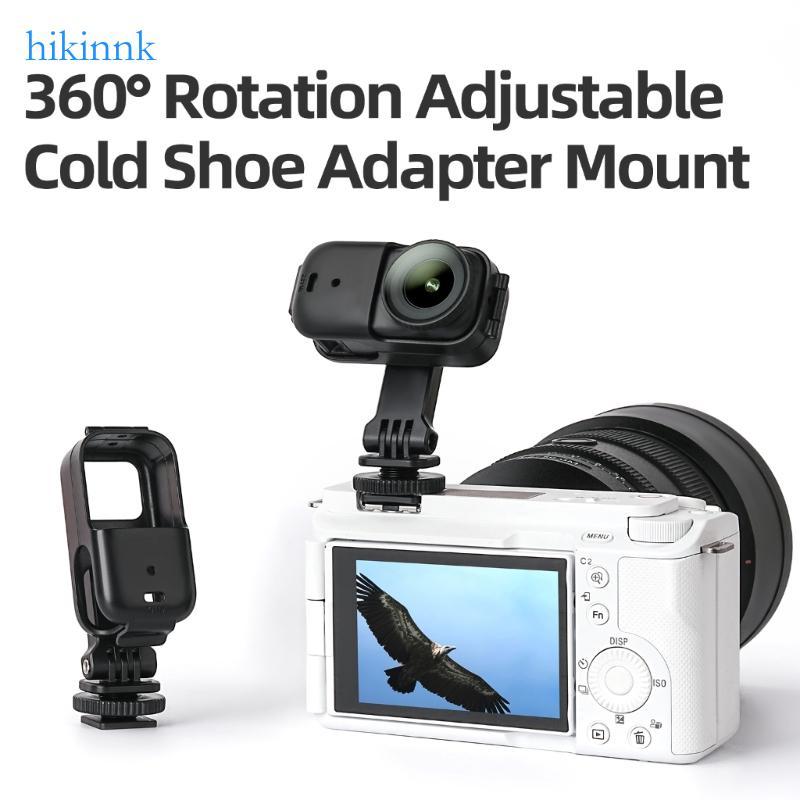 HIKI Versatroilitys Bracket สําหรับกล้องแอคชั่นแคมเมราการปรับมุมรองเท้าเย็นสําหรับติดตั้ง Scenario