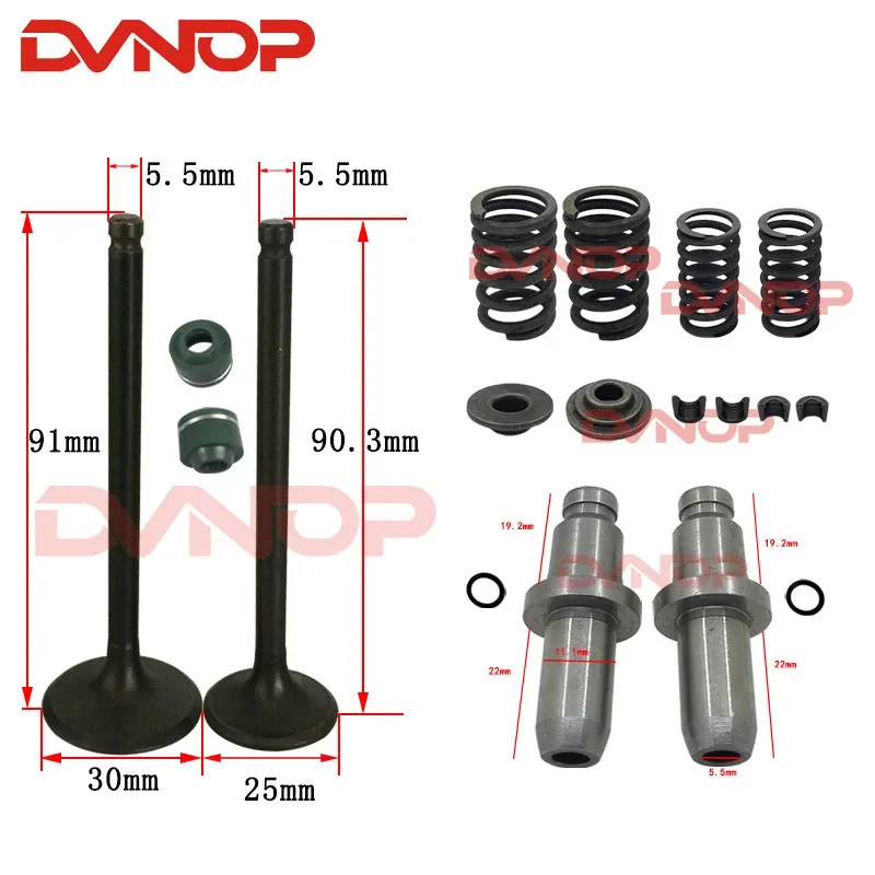 รถจักรยานยนต์วาล์วท่อสปริงสําหรับ Honda CB125 CB 125S XL125 XL125S XL 125cc 4-Stroke DERBI CROSS CIT