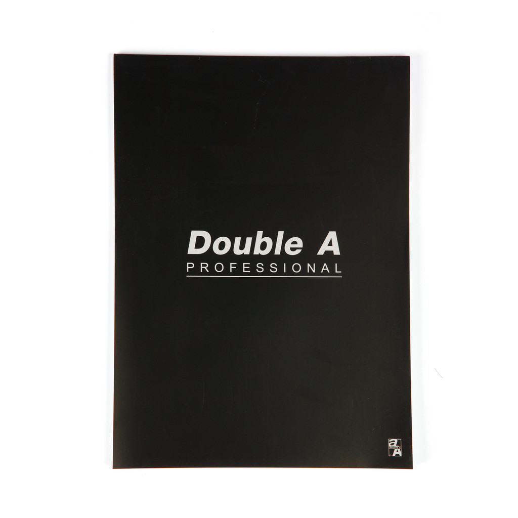 Double A สมุดรายงาน A4 70แกรม (50แผ่น) ดำ