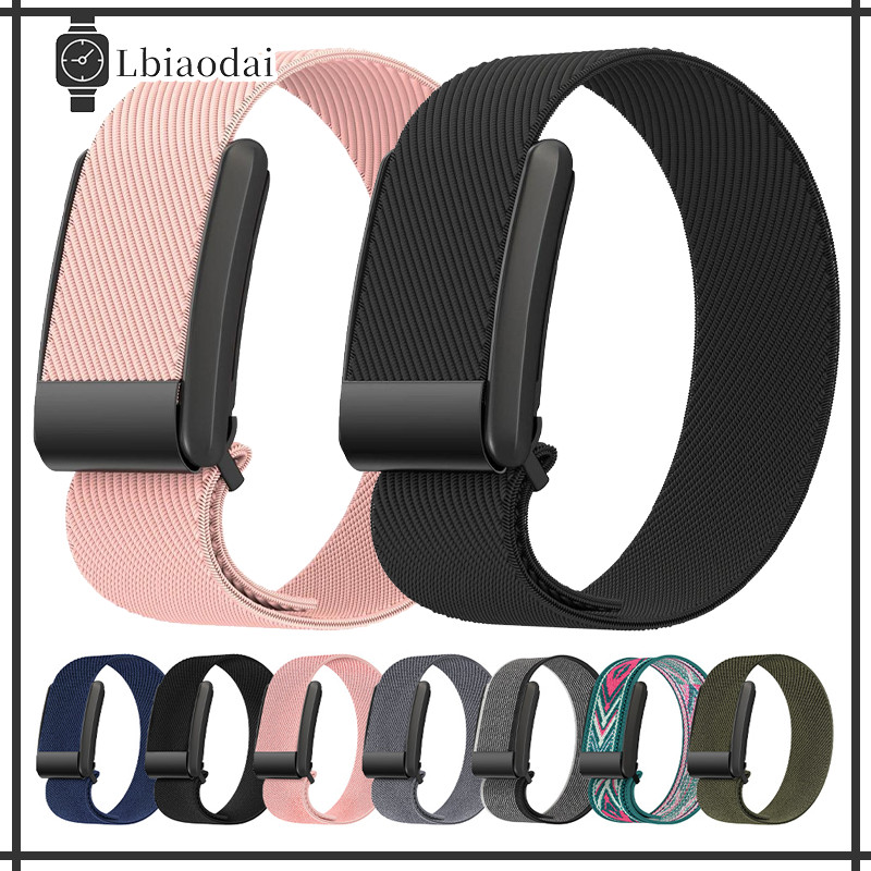 สายไนลอนยืดหยุ่นสายรัดกีฬา for Smartwatch Whoop 4.0 3.0 สายรัดข้อมือสวิตช์ยืดหยุ่น for Whoop 4.0 3.0
