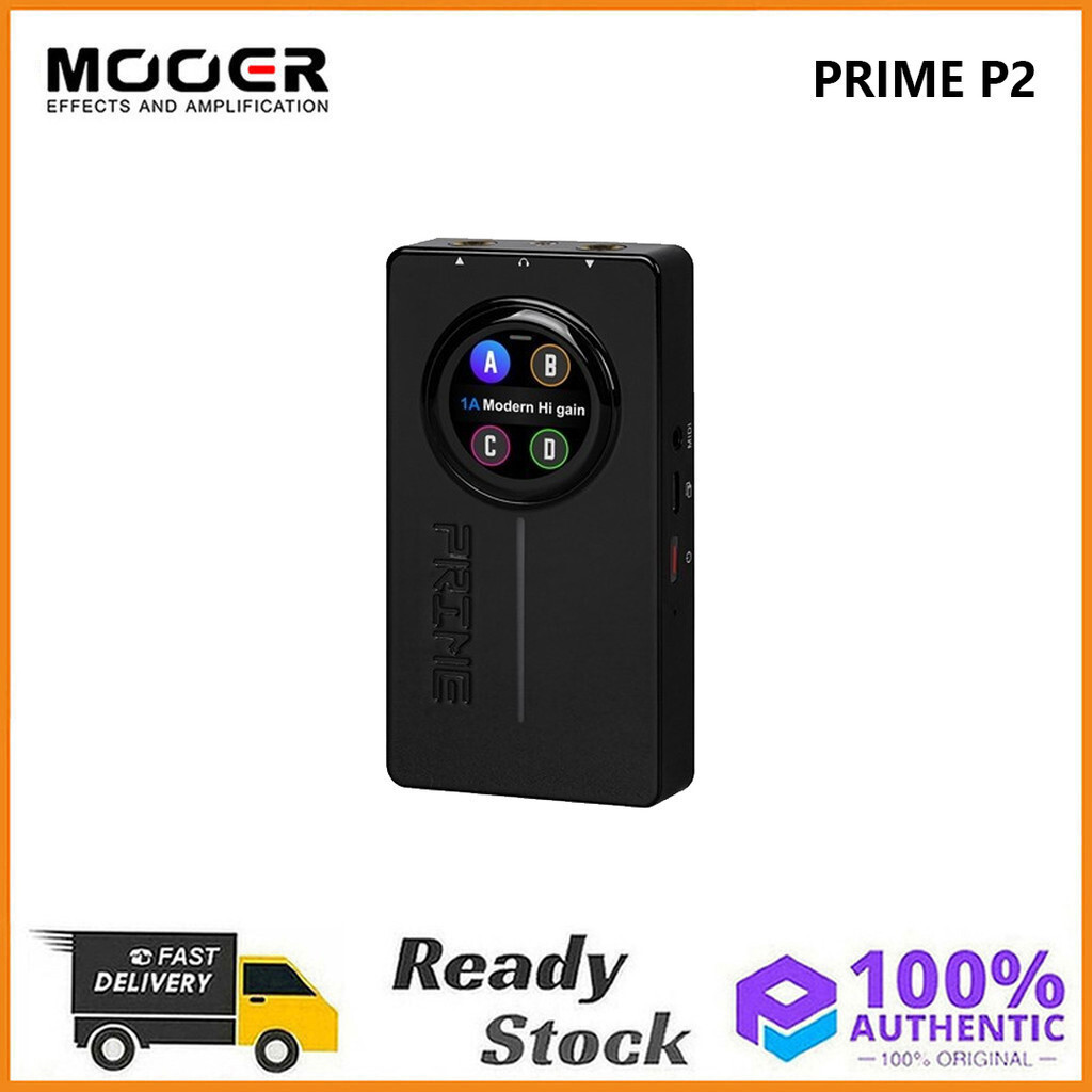 MOOER โปรเซสเซอร์คันเหยียบ MOUTER Prime P2 MultiEffects ดั้งเดิม