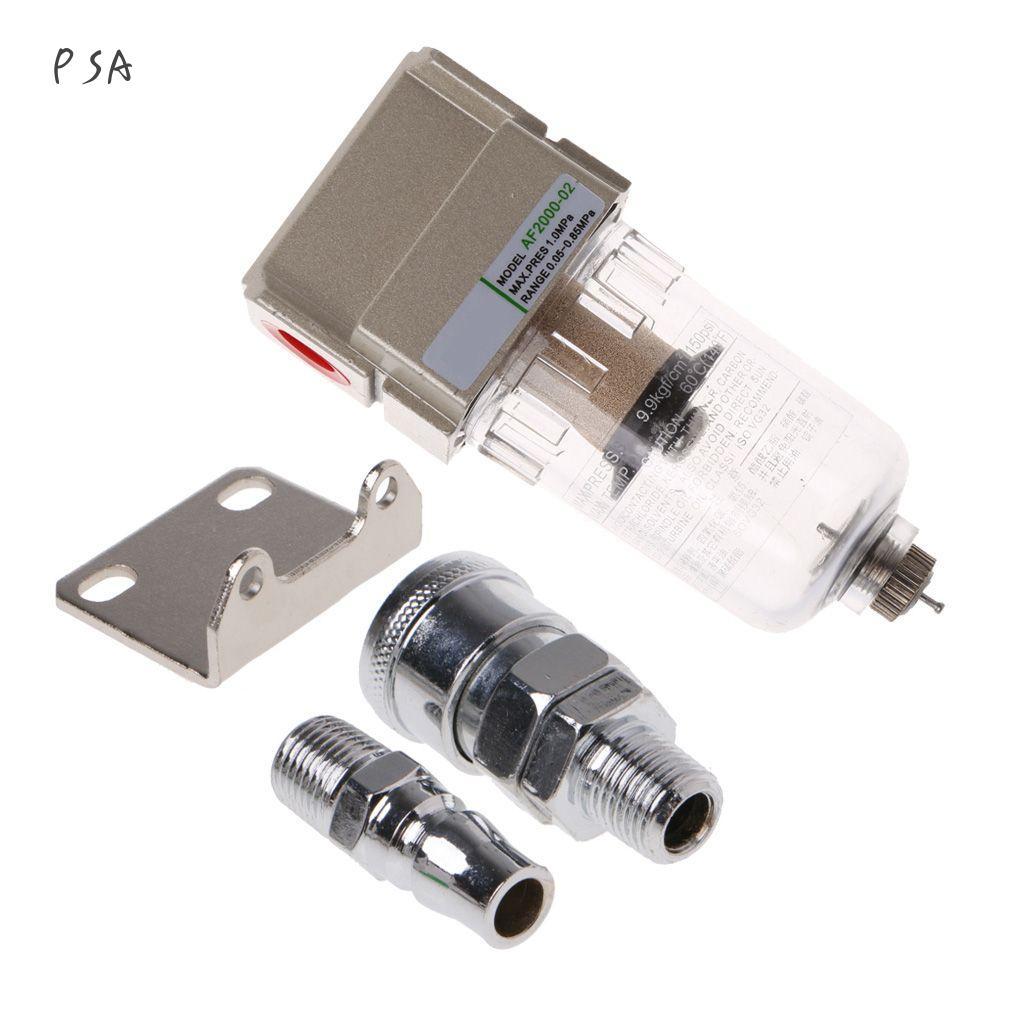 1/4 AF2000-02 ขั้วต่อนิวเมติก - ตัวยึดข้อต่อคู่สําหรับอุปกรณ์ลม