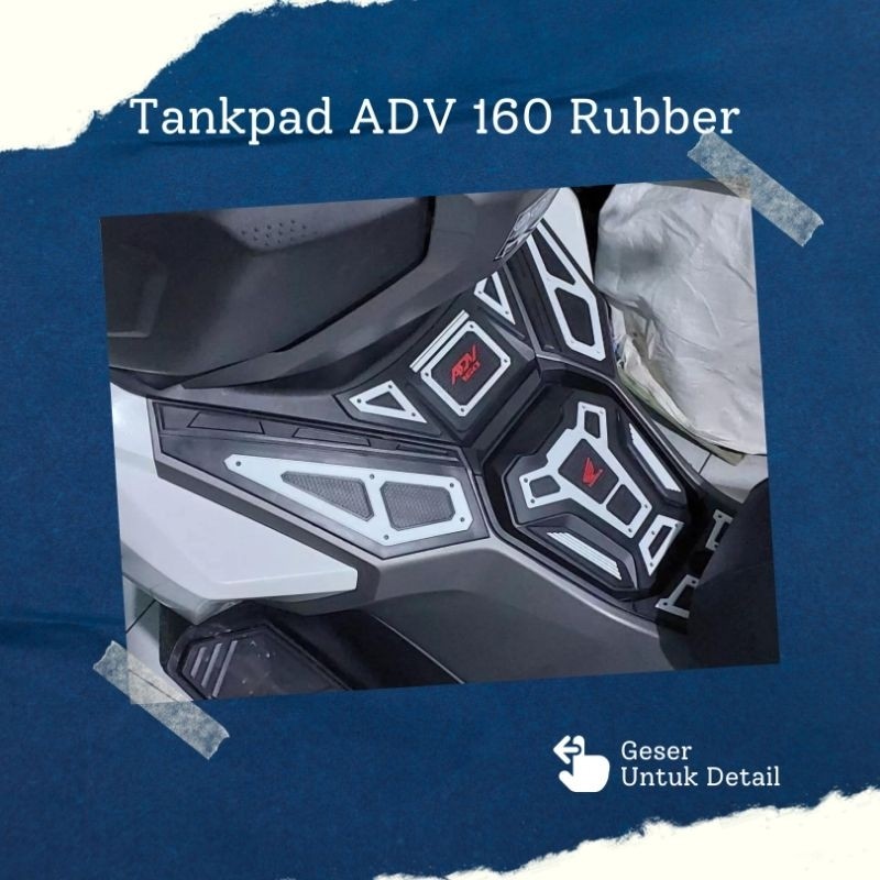 Tankpad ADV 160 Rubber FRB Deckpad ADV 160 Shop Model