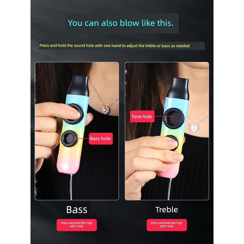 ใหม่ขลุ่ย kazoo ขลุ่ย Dudu ขลุ่ย Professional kazoo kazoo Harmonica ขลุ่ยเครื่องดนตรีมาพร้อมกับขลุ่ย