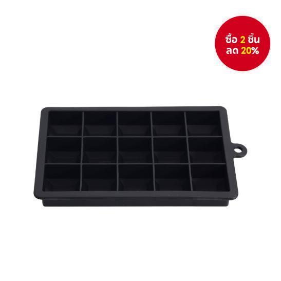 แม่พิมพ์ถาดน้ําแข็ง 1 ชิ้น 15 น้ําแข็ง ลูกบาศก์ ซิลิโคนบล็อกแม่พิมพ์เยลลี่