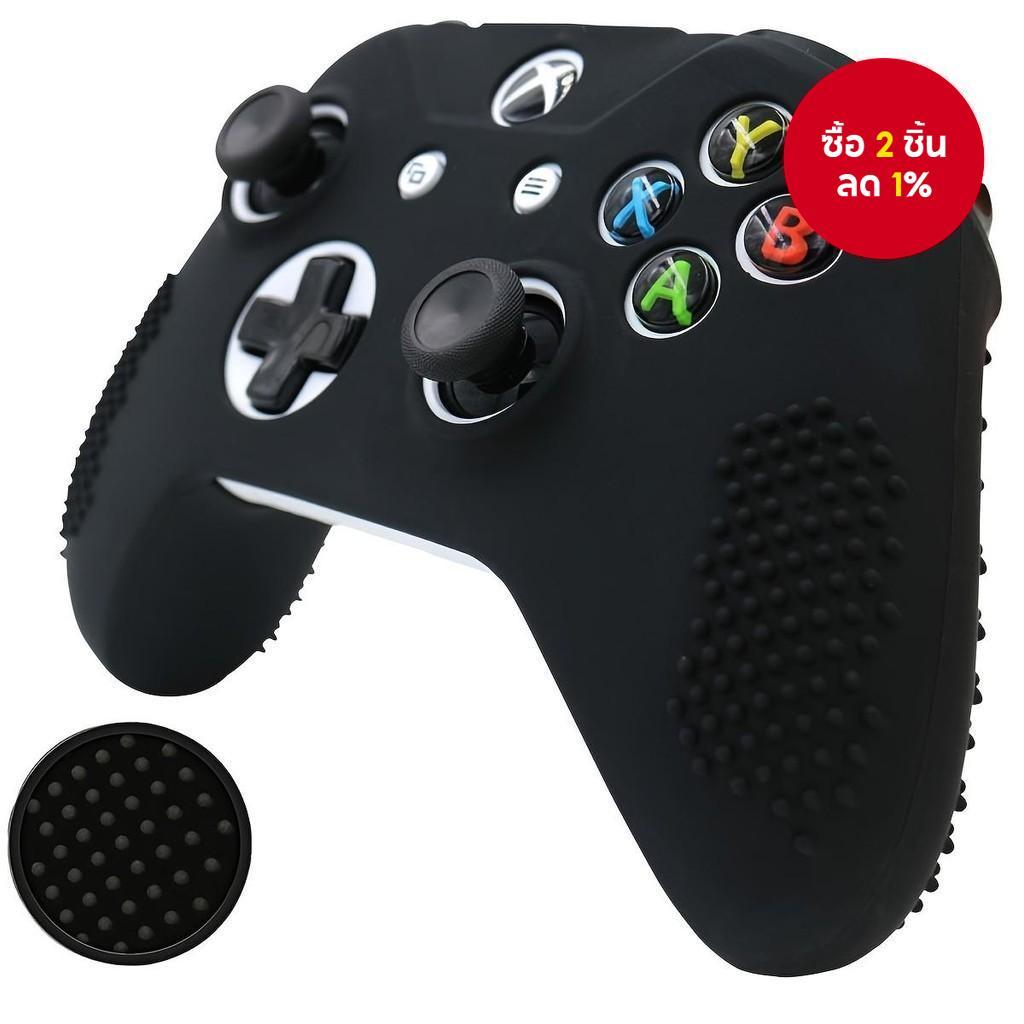 เคสซิลิโคนสําหรับ Xbox OneS Controller AntiSlip ScratchResistant Cover พร้อมกริปที่ได้รับการปรับปรุง